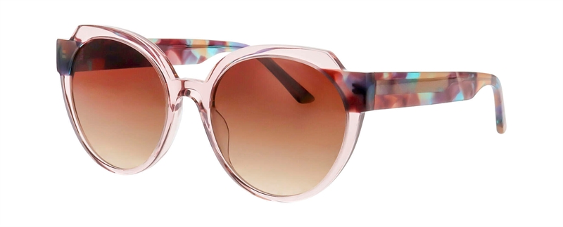 ProDesign SOL 2 S Solbrille (Form: Rund - Farve: Pink)