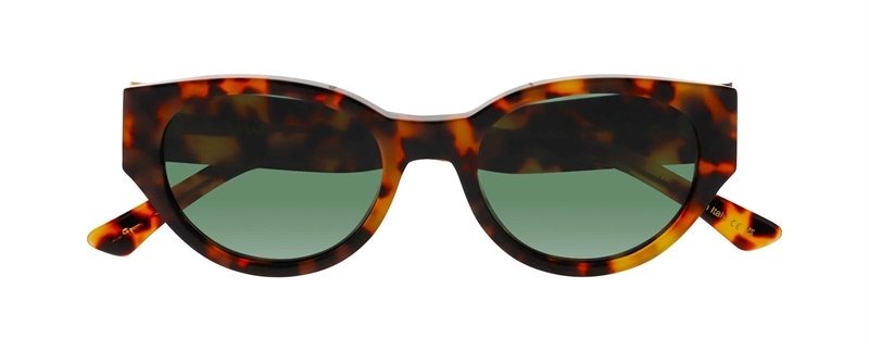 Kilsgaard ACETATE 14 SUN Solbrille (Form: Cat Eye - Farve: Brun)