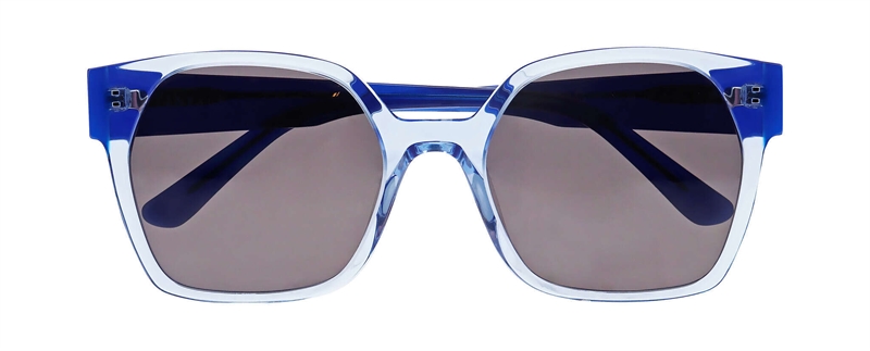 Inface IF9864 Solbrille (Form: Firkantet - Farve: Blå)