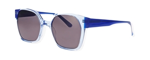 Inface IF9864 Solbrille (Form: Firkantet - Farve: Blå)