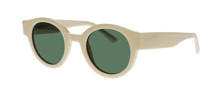 Kilsgaard ACETATE 19 SUN Solbrille (Form: Rund - Farve: Hvid)