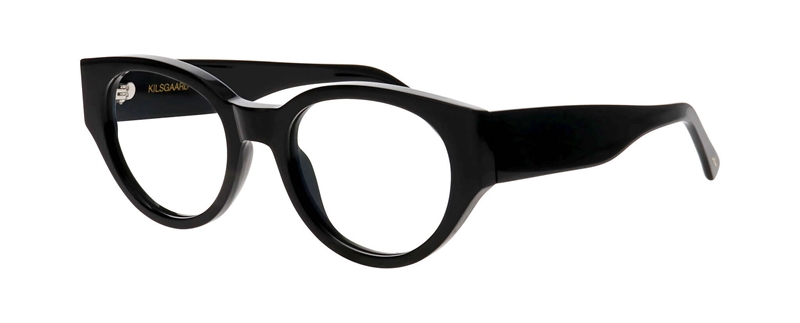 Kilsgaard ACETATE 14 Brillestel (Form: Cat Eye - Farve: Sort)