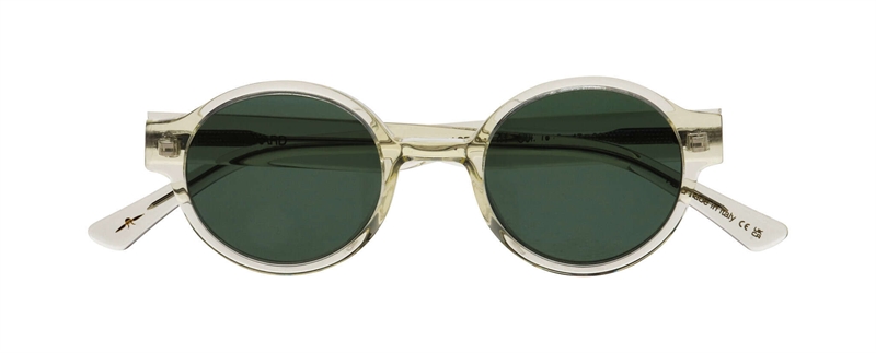 Kilsgaard ACETATE 01 SUN Solbrille (Form: Rund - Farve: Hvid)