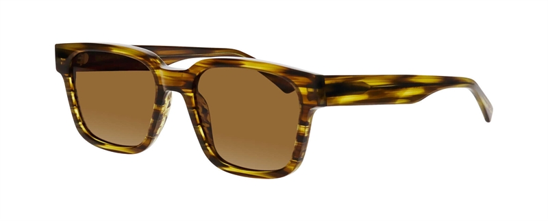 Kilsgaard ACETATE 16 SUN Solbrille (Form: Firkantet - Farve: Grå)