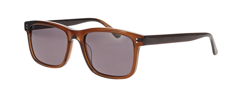 Inface IF9871 Solbrille (Form: Firkantet - Farve: Brun)