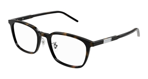 Gucci GG1465OA Brillestel (Form: Firkantet - Farve: Havana)